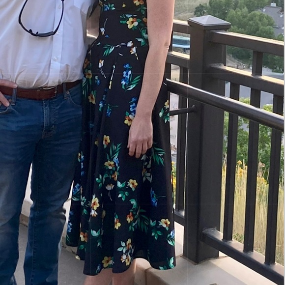 Yumi Kim size small silk spaghetti strap dress with pockets - Picture 10 of 11